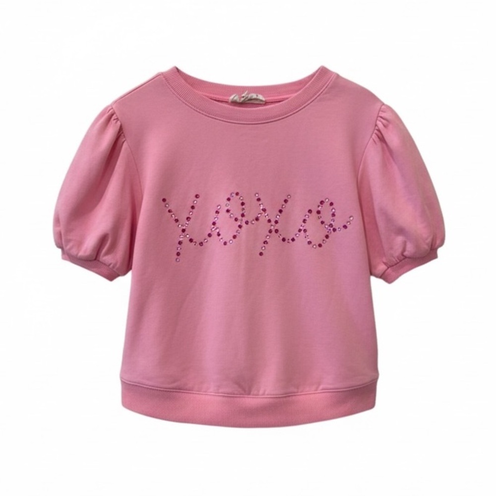 Peach Love California XOXO top, small